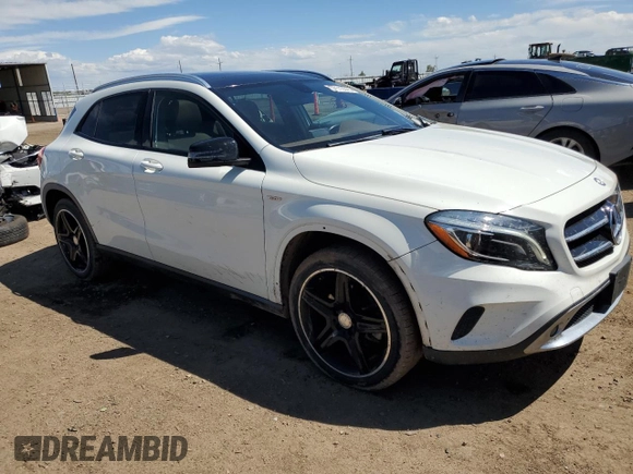 2015 Mercedes-Benz GLA 250 z VIN WDCTG4GB5FJ057444, wystawiony jako Copart lot #57113515 z przebiegiem 83 059 mil mil oraz Szkoda całkowita • Salvage title. Historia ofert i sprzedaży dostępna na DreamBid. Obrazek 4.