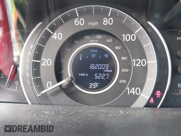 2016 Honda CR-V LX with VIN 5J6RM4H35GL130151, listed as a IAAI auction lot 41427717 with 182,009 mi miles. Bid and sale history available at carsss.com. Image 7.
