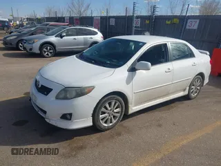 2009 Toyota Corolla with VIN 1NXBU40E09Z034408, listed as a IAAI auction lot 41797090 with 174,805 mi miles. Bid and sale history available at carsss.com. Image 2.