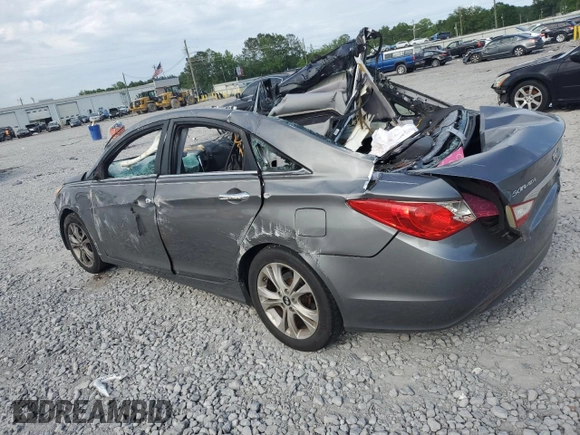2013 Hyundai Sonata Limited with VIN 5NPEC4AC1DH580090, listed as a Copart auction lot 53973275 with Not Provided miles and Salvage Title. Bid and sale history available at DreamBid. Image 2.