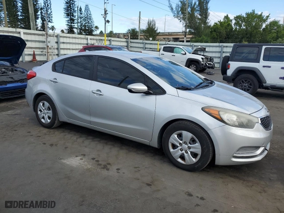 2015 Kia Forte LX with VIN KNAFK4A64F5316508, listed as a Copart auction lot 52952345 with 138,669 mi miles and Clean Title. Bid and sale history available at carsss.com. Image 4.