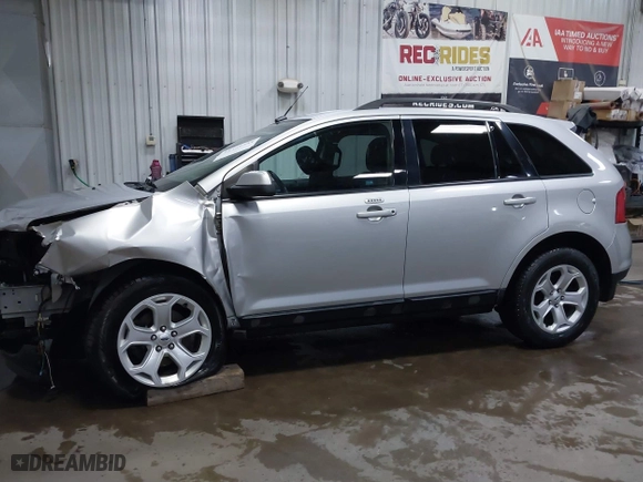 2014 Ford Edge SEL with VIN 2FMDK4JC6EBB65256, listed as a IAAI auction lot 41599734 with 117,552 mi miles. Bid and sale history available at carsss.com. Image 14.