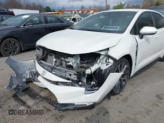2020 Toyota Corolla SE with VIN JTDS4RCE7LJ001377, listed as a IAAI auction lot 41874936 with 8,221 mi miles. Bid and sale history available at carsss.com. Image 6.