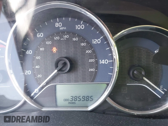 2016 Toyota Corolla L with VIN 2T1BURHEXGC627967, listed as a IAAI auction lot 42132098 with 385,985 mi miles and . Bid and sale history available at DreamBid. Image 7.