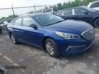 2015 Hyundai Sonata SE z VIN 5NPE24AF8FH031230, wystawiony jako IAAI lot #42115073 z przebiegiem 120 969 mil mil oraz . Historia ofert i sprzedaży dostępna na DreamBid. Obrazek 1.