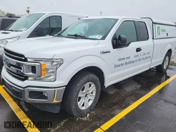 2018 Ford F-150 XL with VIN 1FTFX1C51JKF08213, listed as a IAAI auction lot 42526175 with 126,253 mi miles and . Bid and sale history available at DreamBid. Image 1.