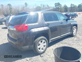 2014 GMC Terrain SLE with VIN 2GKALMEK0E6355282, listed as a IAAI auction lot 41736595 with 102,586 mi miles. Bid and sale history available at carsss.com. Image 4.