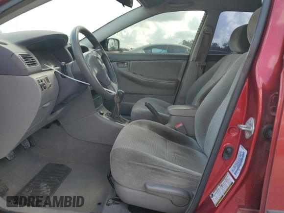 2007 Toyota Corolla CE with VIN 1NXBR32E97Z931992, listed as a Copart auction lot 54585275 with 257,833 mi miles and Salvage Title. Bid and sale history available at DreamBid. Image 7.