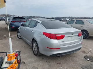 2015 Kia Optima EX with VIN 5XXGN4A7XFG471695, listed as a IAAI auction lot 41565164 with 79,625 mi miles. Bid and sale history available at carsss.com. Image 3.