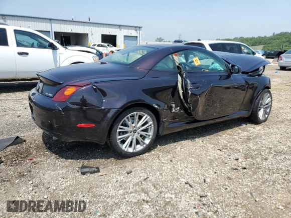 2002 Lexus SC 430 с VIN JTHFN48YX20002417, выставлен на аукционе Copart как лот 59401805 с пробегом Не указан миль и На запчасти • Non repairable. История ставок и продаж доступна на DreamBid. Изображение 3.