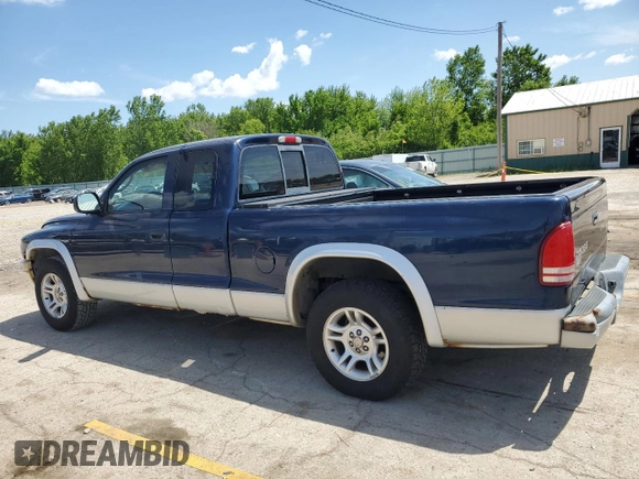 2003 Dodge Dakota SLT z VIN 1D7HL42N33S237980, wystawiony jako Copart lot #55276095 z przebiegiem 97 471 mil mil oraz Tytuł czysty. Historia ofert i sprzedaży dostępna na DreamBid. Obrazek 2.
