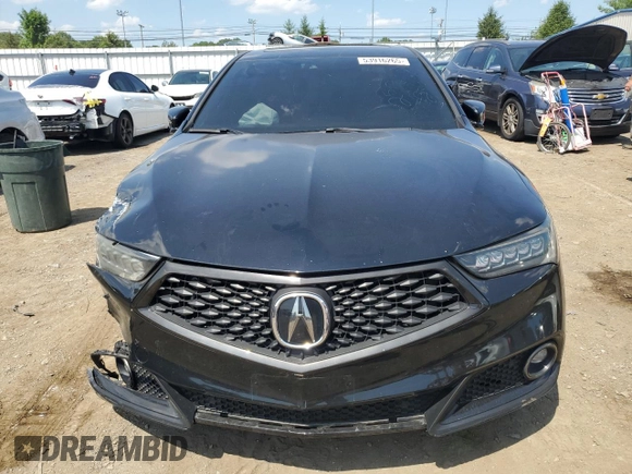 2019 Acura TLX w/A-Spec Pkg with VIN 19UUB3F64KA006472, listed as a Copart auction lot 53916265 with Not provided miles and Salvage title. Bid and sale history available at DreamBid. Image 5.