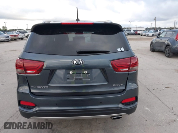 2020 Kia Sorento EX V6 with VIN 5XYPH4A52LG707253, listed as a IAAI auction lot 41201693 with 72,154 mi miles. Bid and sale history available at carsss.com. Image 16.