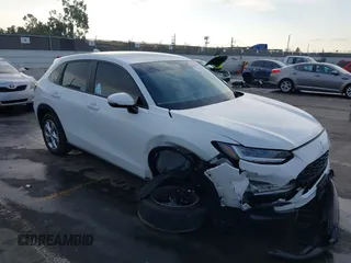 2023 Honda HR-V LX with VIN 3CZRZ1H32PM739454, listed as a IAAI auction lot 41444520 with 16,696 mi miles and . Bid and sale history available at DreamBid. Image 1.