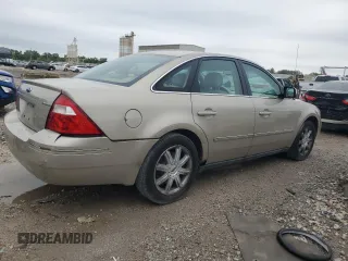 2005 Ford Five Hundred Limited with VIN 1FAFP28135G186278, listed as a Copart auction lot 72727444 with 0 mi miles and Salvage Title. Bid and sale history available at carsss.com. Image 3.