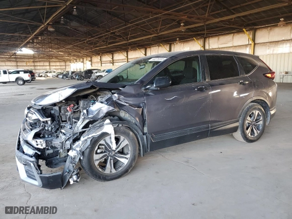 2020 Honda CR-V LX with VIN 5J6RW1H24LA010363, listed as a Copart auction lot 44076555 with 83,237 mi miles and Salvage Title. Bid and sale history available at carsss.com. Image 1.
