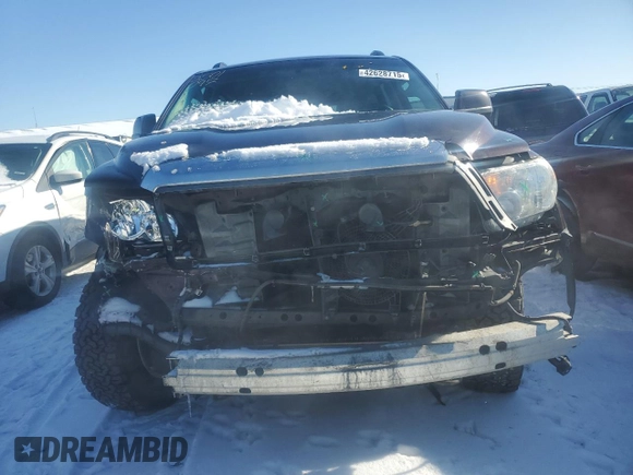 2013 Toyota Sequoia SR5 with VIN 5TDBW5G12DS078026, listed as a Copart auction lot 42628715 with 102,444 mi miles and Salvage Title. Bid and sale history available at carsss.com. Image 5.