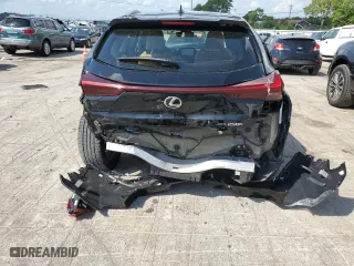 2024 Lexus UX with VIN JTHP6JBH2R2191619, listed as a Copart auction lot 65536244 with 11,190 mi miles and Salvage Title. Bid and sale history available at carsss.com. Image 6.