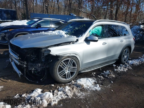2020 Mercedes-Benz GLS 450 with VIN 4JGFF5KE9LA223422, listed as a IAAI auction lot 41499454 with 86,397 mi miles and . Bid and sale history available at DreamBid. Image 17.