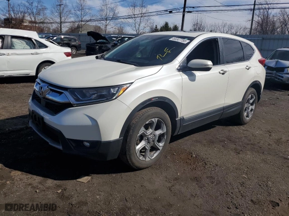 2017 Honda CR-V EX-L with VIN 2HKRW2H88HH613798, listed as a Copart auction lot 49347755 with 127,132 mi miles and Salvage Title. Bid and sale history available at carsss.com. Image 1.