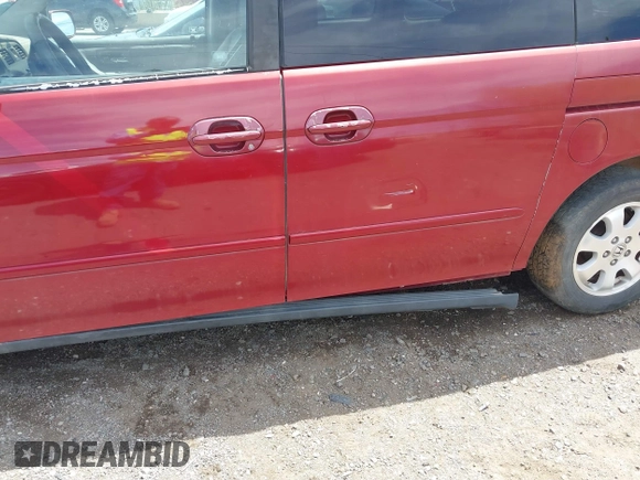 2003 Honda Odyssey EX-L with VIN 5FNRL189X3B135872, listed as a IAAI auction lot 42035948 with Not Provided miles and . Bid and sale history available at DreamBid. Image 6.