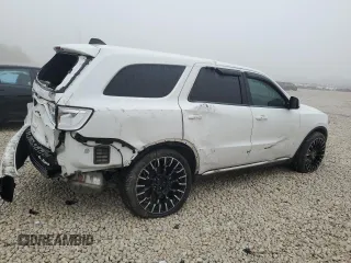 2019 Dodge Durango SXT Plus with VIN 1C4RDHAG5KC754910, listed as a Copart auction lot 43106925 with 104,148 mi miles and Salvage Title. Bid and sale history available at DreamBid. Image 3.