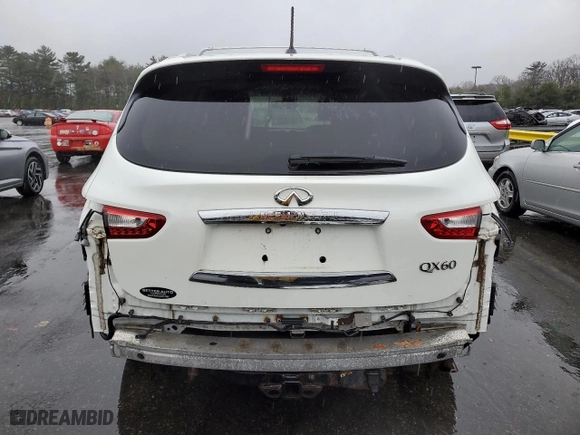 2015 Infiniti QX60 with VIN 5N1AL0MM6FC525284, listed as a Copart auction lot 50218685 with 127,093 mi miles and Clean Title. Bid and sale history available at carsss.com. Image 6.