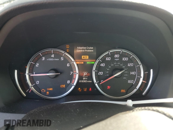 2020 Acura MDX Technology z VIN 5J8YD4H01LL020247, wystawiony jako Copart lot #72476272 z przebiegiem 18 302 mil mil oraz Nie do naprawy • Non repairable. Historia ofert i sprzedaży dostępna na DreamBid. Obrazek 9.