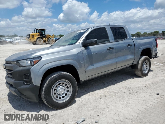 2024 Chevrolet Colorado 2WD Work Truck with VIN 1GCGSBEC4R1183241, listed as a Copart auction lot 57462484 with Not provided miles and Salvage title. Bid and sale history available at DreamBid. Image 1.
