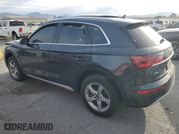 2021 Audi Q5 Premium z VIN WA1AAAFY4M2017781, wystawiony jako Copart lot #51705875 z przebiegiem Nie podano mil oraz Szkoda całkowita • Salvage title. Historia ofert i sprzedaży dostępna na DreamBid. Obrazek 2.
