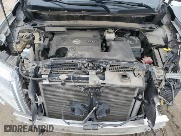 2016 Nissan Pathfinder S with VIN 5N1AR2MM6GC661703, listed as a Copart auction lot 47120825 with 101,779 mi miles and Salvage Title. Bid and sale history available at carsss.com. Image 11.