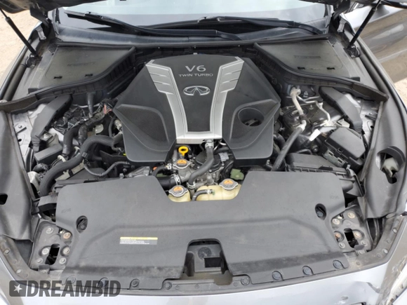 2017 Infiniti Q50 Premium with VIN JN1EV7AR1HM839806, listed as a Copart auction lot 57276245 with 128,332 mi miles and Clean title. Bid and sale history available at DreamBid. Image 11.