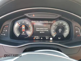 2019 Audi A7 Premium Plus with VIN WAUR2AF21KN052210, listed as a Copart auction lot 60918945 with 64,740 mi miles and Salvage title. Bid and sale history available at DreamBid. Image 9.