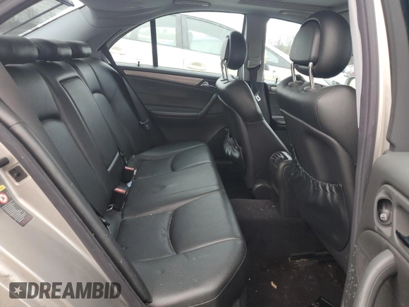 2004 Mercedes-Benz C 230 Kompressor with VIN WDBRF40J24F535886, listed as a Copart auction lot 85705154 with 145,446 mi miles and Salvage Title. Bid and sale history available at DreamBid. Image 10.