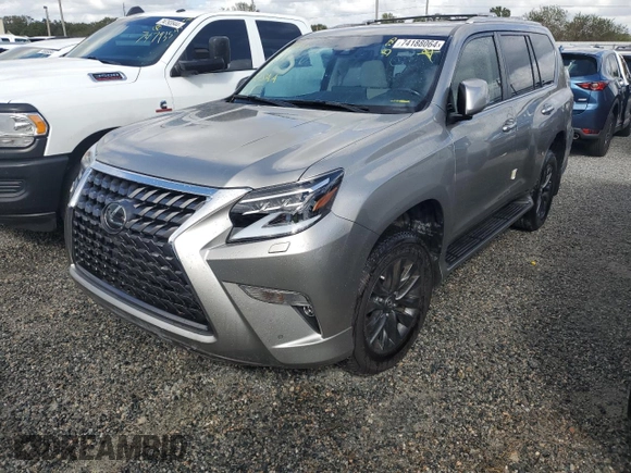 2023 Lexus GX with VIN JTJAM7BX1P5382089, listed as a Copart auction lot 74188064 with 0 mi miles and Non Repairable. Bid and sale history available at carsss.com. Image 1.