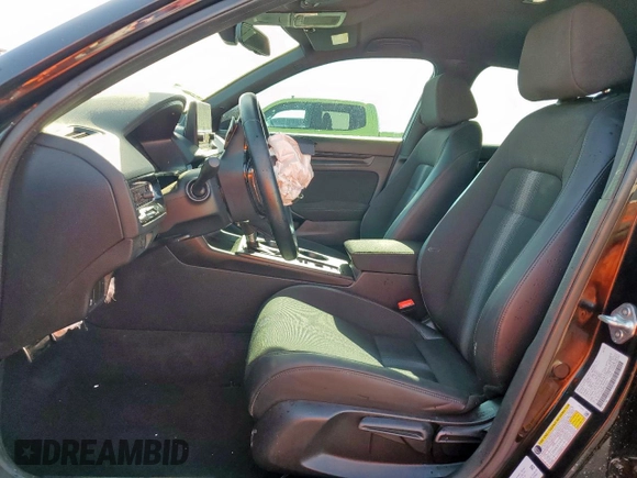 2023 Honda Civic Sport with VIN 19XFL2H82PE013762, listed as a Copart auction lot 52256325 with 26,532 mi miles and Salvage Title. Bid and sale history available at DreamBid. Image 7.