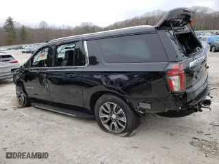 2024 Chevrolet Suburban LT with VIN 1GNSKCKD0RR345615, listed as a Copart auction lot 85710674 with 9,703 mi miles and Salvage Title. Bid and sale history available at carsss.com. Image 2.