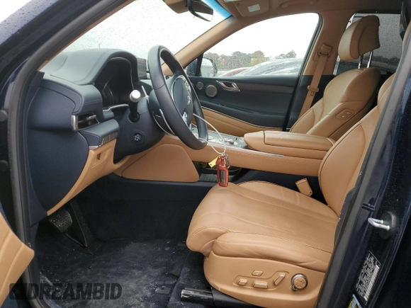 2022 Genesis GV80 Advanced Plus с VIN KMUHCESC0NU079164, выставлен на аукционе Copart как лот 82431584 с пробегом 38 173 миль миль и Списание • Salvage title. История ставок и продаж доступна на DreamBid. Изображение 7.