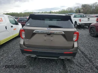 2021 Ford Explorer XLT with VIN 1FMSK7DH3MGB39284, listed as a Copart auction lot 51348135 with 54,512 mi miles and Salvage Title. Bid and sale history available at carsss.com. Image 6.