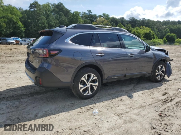 2022 Subaru Outback Touring with VIN 4S4BTAPC7N3230609, listed as a Copart auction lot 64469905 with 22,007 mi miles and Salvage title. Bid and sale history available at DreamBid. Image 3.