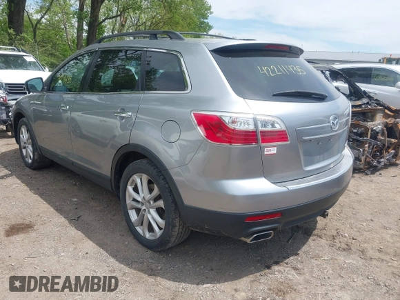 2011 Mazda CX-9 Grand Touring with VIN JM3TB3DV2B0332191, listed as a IAAI auction lot 42211435 with 155,801 mi miles and . Bid and sale history available at DreamBid. Image 3.