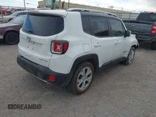 2018 Jeep Renegade Limited с VIN ZACCJADB6JPH99693, выставлен на аукционе IAAI как лот 41206945 с пробегом 52 865 миль миль и . История ставок и продаж доступна на DreamBid. Изображение 4.