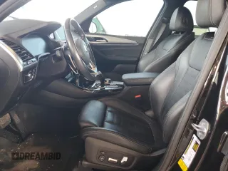 2020 BMW X3 sDrive30i with VIN 5UXTY3C03L9B65481, listed as a Copart auction lot 50918445 with 44,611 mi miles and Salvage Title. Bid and sale history available at carsss.com. Image 7.