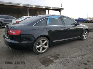 2010 Audi A6 with VIN WAUBVAFB9AN069697, listed as a Copart auction lot 52449595 with 97,110 mi miles and Salvage title. Bid and sale history available at DreamBid. Image 3.