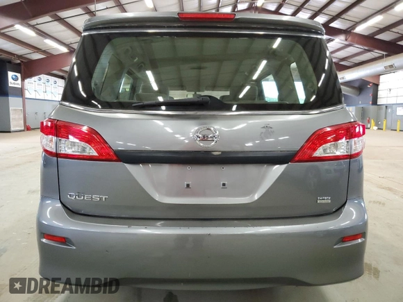2014 Nissan Quest SV z VIN JN8AE2KP3E9101715, wystawiony jako Copart lot #59812295 z przebiegiem 127 766 mil mil oraz Czysty tytuł • Clean title. Historia ofert i sprzedaży dostępna na DreamBid. Obrazek 6.