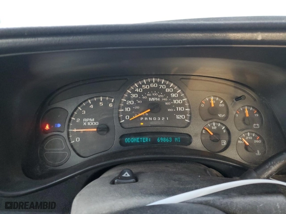 2006 Chevrolet Silverado 1500 Work Truck with VIN 3GCEC14X96G234992, listed as a Copart auction lot 85650264 with 69,863 mi miles and Clean Title. Bid and sale history available at carsss.com. Image 9.