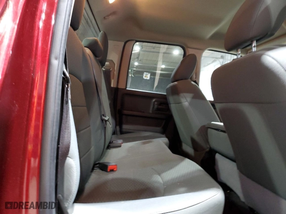 2018 Ram 1500 Express with VIN 1C6RR7FT3JS301947, listed as a Copart auction lot 88206825 with 50,680 mi miles and Salvage Title. Bid and sale history available at carsss.com. Image 10.