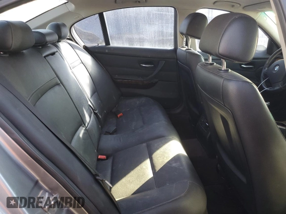 2011 BMW 3 Series 328i with VIN WBAPH5G50BNM73485, listed as a Copart auction lot 46947395 with 123,827 mi miles and Salvage Title. Bid and sale history available at carsss.com. Image 10.