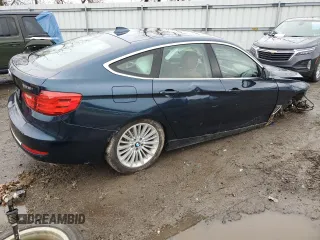 2015 BMW 3 Series GT 328i xDrive with VIN WBA8Z5C57FGS36638, listed as a Copart auction lot 46225263 with 103,256 mi miles. Bid and sale history available at carsss.com. Image 3.
