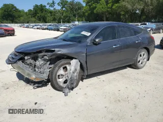 2010 Honda Accord Crosstour EX-L with VIN 5J6TF2H50AL010142, listed as a Copart auction lot 51957065 with 191,916 mi miles and Salvage Title. Bid and sale history available at carsss.com. Image 1.